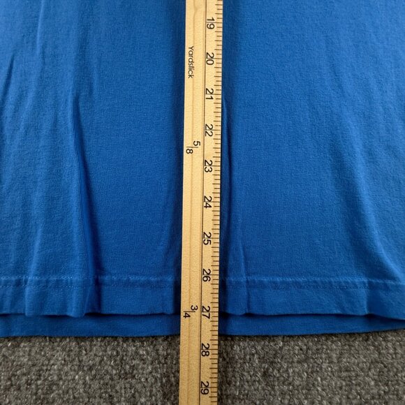 Brooks Brothers XL Blue Short Sleeve T Shirt Men Cotton Pocket Logo Adult - Picture 3 of 11